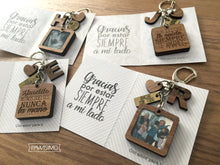 Cargar imagen en el visor de la galería, PADRES Foto acabado madera