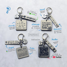 Cargar imagen en el visor de la galería, Enigma Cuadro + Placa + mini dije