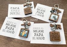 Cargar imagen en el visor de la galería, PADRES Foto acabado madera